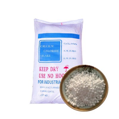 Cas nr 10043-52-4 veepuhastuse kareduse suurendaja pulbri helbed granuleeritud 74%, 77%, 94%kaltsiumkloriid